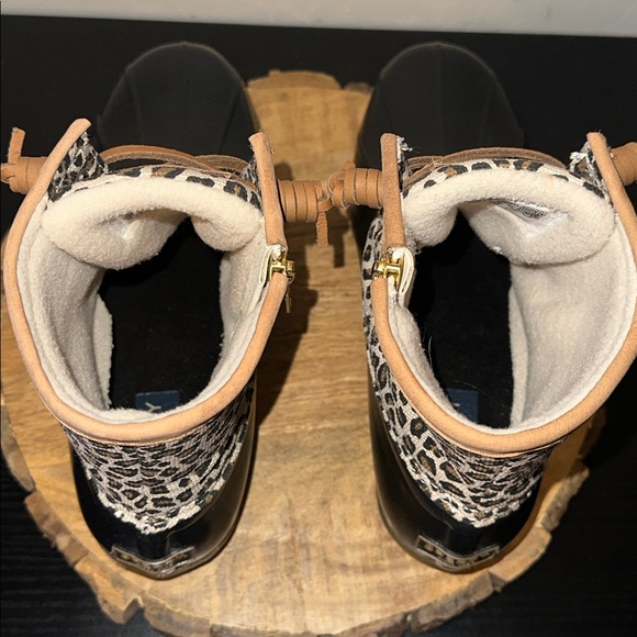 Sperry *NWOB* Women's Saltwater Animal Print All-Weather Boots - Picture 5 of 13